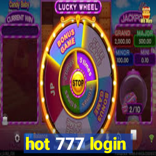 hot 777 login